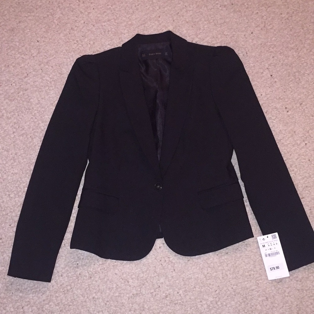 Women's black blazer